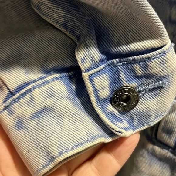 Disney parks Pocahontas Denim Jean jacket style Spirt jersey - Picture 7 of 10